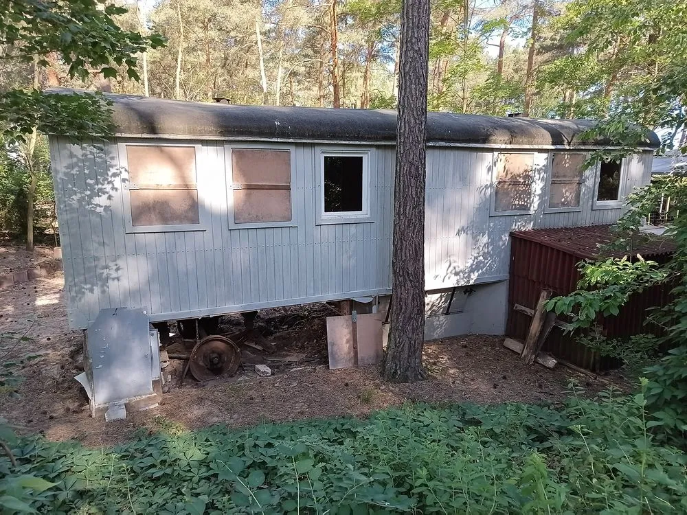 Bauwagen und Bungalow Rückbau